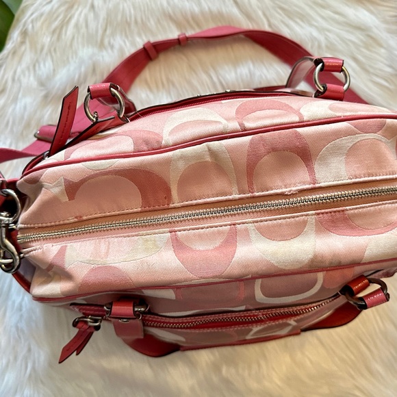 *sold*  Rare Coach Barbie Pink Heritage Purse - Picture 3 of 13